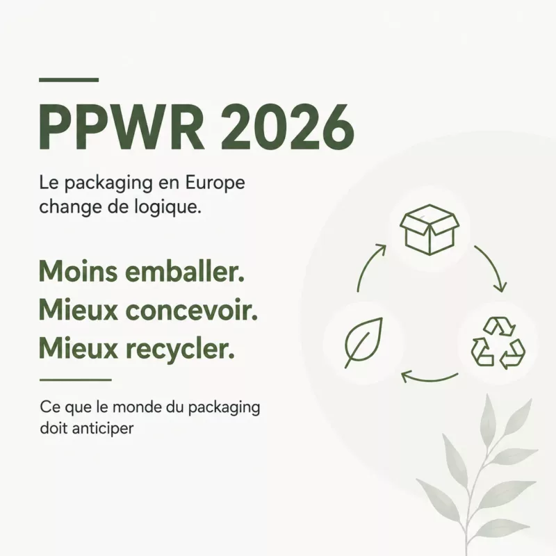 Schéma PPWR packaging and packaging waste regulation